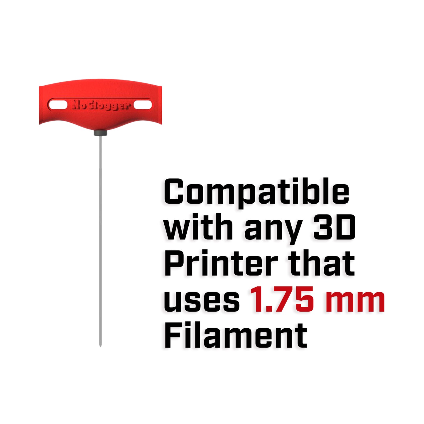 NoClogger 1.75 T-Handle